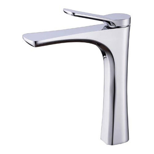 Modernes einzelnes Messingloch-einzelner Griff-Becken-Mischer in Chrome Matte Black Gold Grey