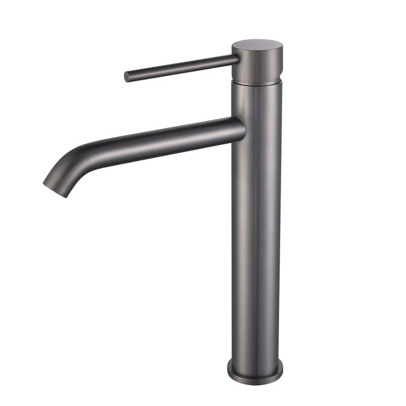 Schiff-einzelnes Loch-einzelner Griff-Becken-Mischer des Edelstahl-SUS304 in Grey Matte Black Gold Sn