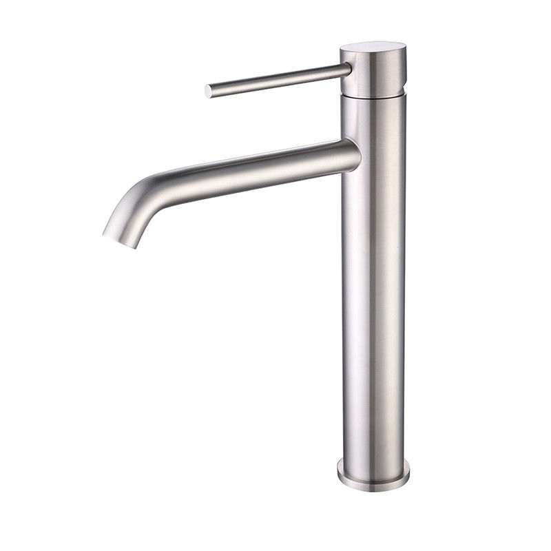 Schiff-einzelnes Loch-einzelner Griff-Becken-Mischer des Edelstahl-SUS304 in Grey Matte Black Gold Sn