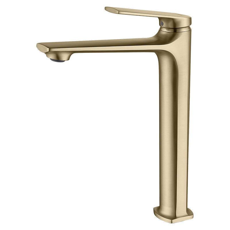 Modernes Schiff-einzelnes Messingloch-einzelner Griff-Becken-Mischer-Hahn in Chrome Matte Black Gold Grey