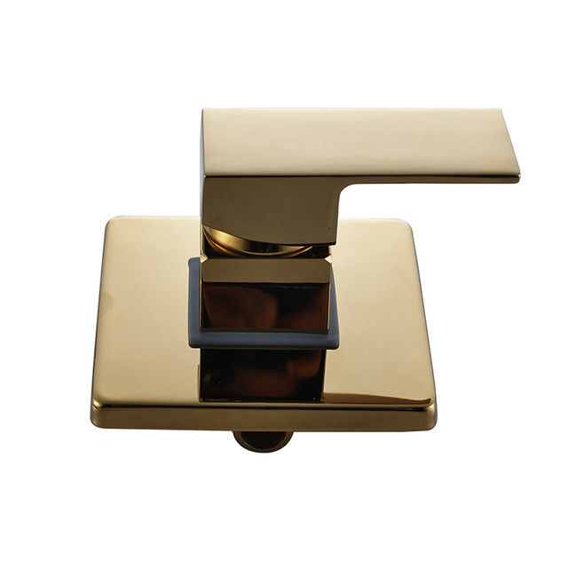 Druck Chromes Matte Black Square Shower Handle balancierte 1/2 in rauem in der Ventil-Ordnungs-Ausrüstung